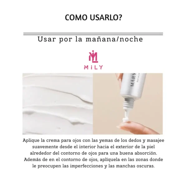 MaryMay Tranexamic Acid+ Glutathion Eye Cream 30ml 3 Mary&May Tranexamic Acid Glutathione Eye Cream 30ml
