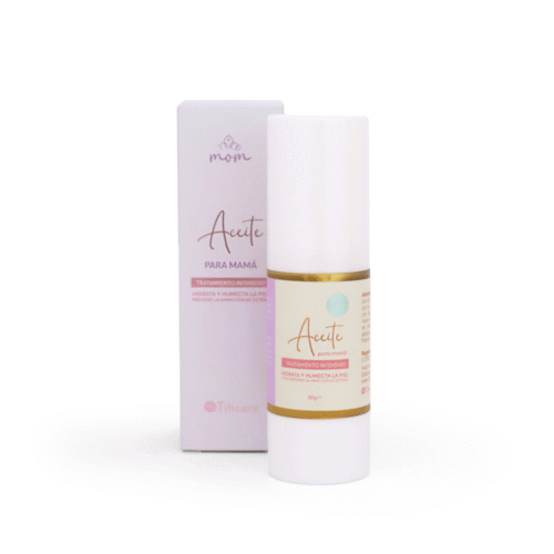 Envase del Aceite PRE-Mamá de Titicare, 30 gramos.